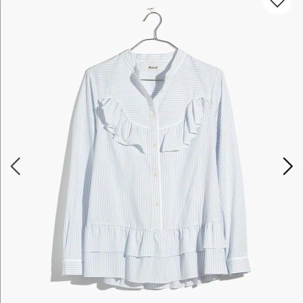 Madewell x Karen Walker Ruffled Shirt